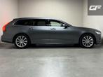 Volvo V90 2.0 T4 Momentum Leer Carplay Autopilot Trekh. NAP, 1616 kg, 93 €/maand, Autotrust, Zilver of Grijs