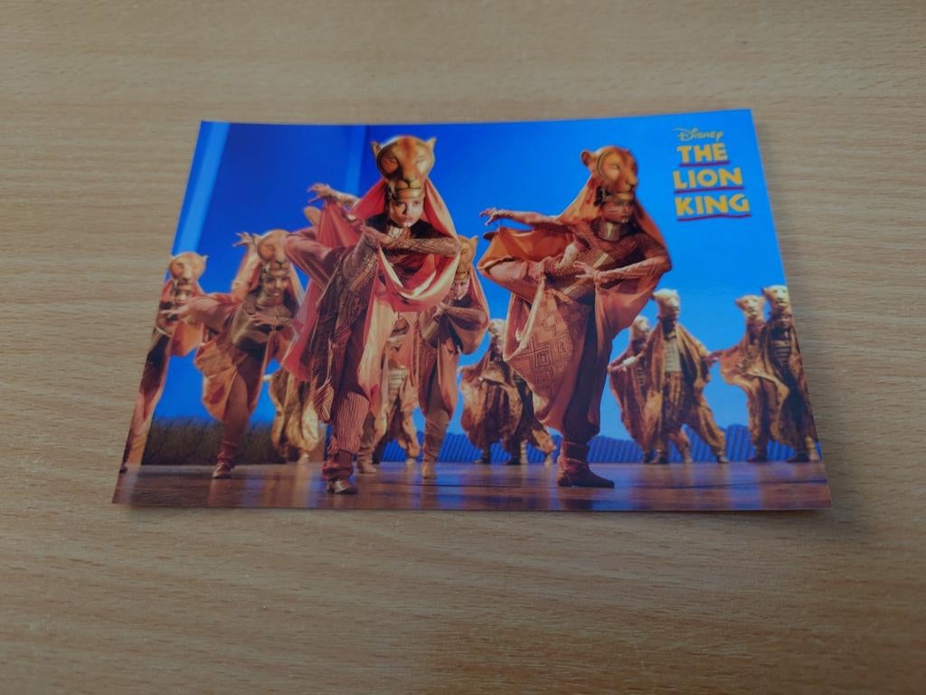 Ansichtkaart The Lion King, Ophalen of Verzenden, Ongelopen