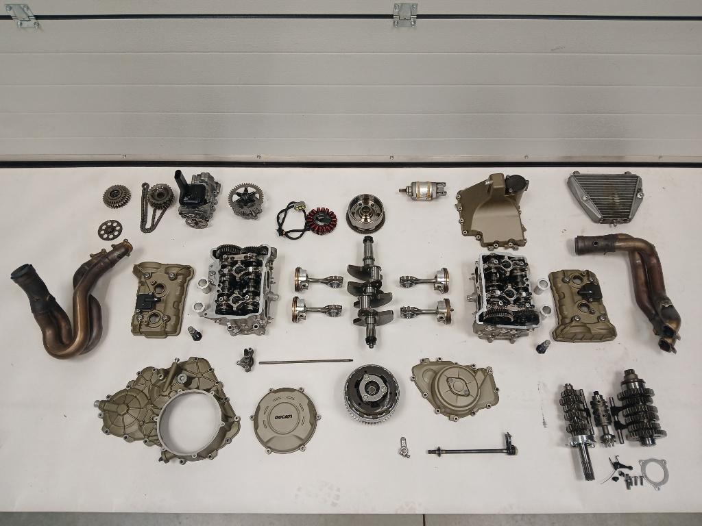Ducati Panigale V4 motorblok en electronica onderdelen, Motoren, Onderdelen | Ducati, Ophalen of Verzenden, Gebruikt