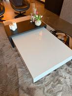 Salontafel wit, Ophalen, 100 tot 150 cm, 50 tot 100 cm, Zo goed als nieuw