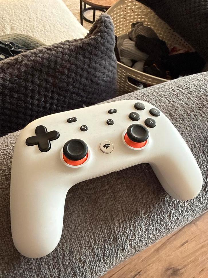 Google Stadia Controller - Wit, Spelcomputers en Games, Games | Overige, Zo goed als nieuw, Ophalen of Verzenden