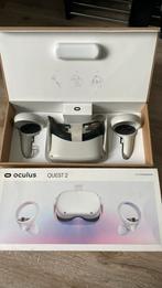 Oculus Quest 2 VR-bril met controllers, Spelcomputers en Games, Virtual Reality, Ophalen of Verzenden, Gebruikt, VR-bril, Overige platformen