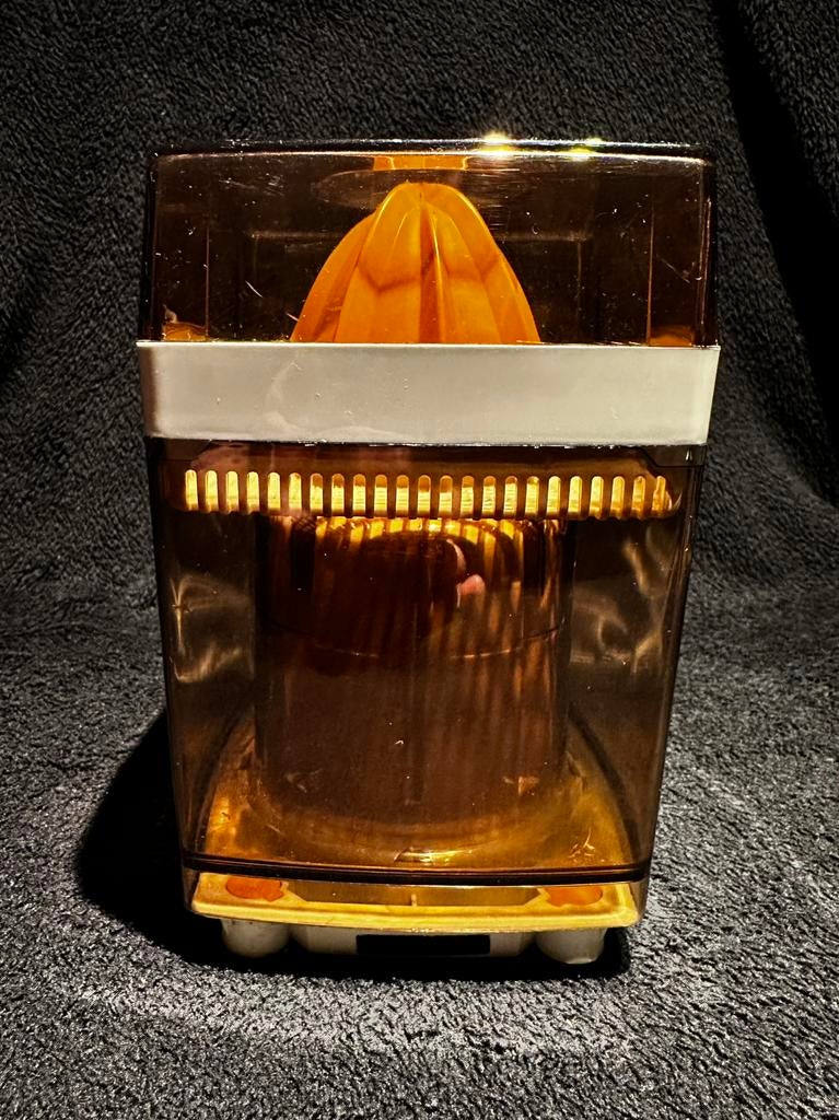 Vintage Moulinex citruspers retro jaren 70, Ophalen of Verzenden, Zo goed als nieuw, Overige materialen