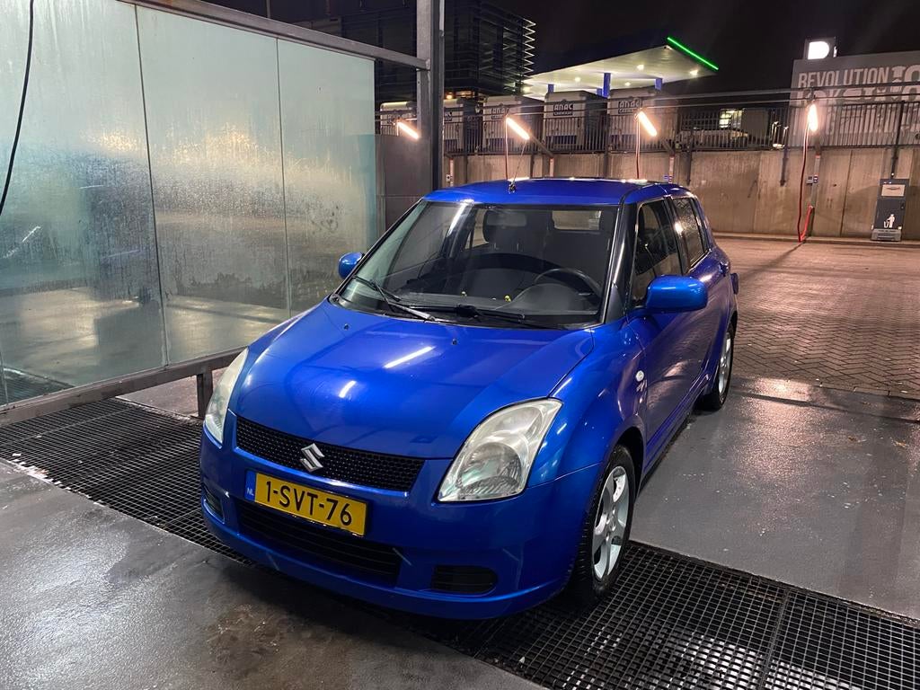Suzuki Swift 1.3 16v AIRCO 5DRS 2006 Blauw, Auto's, Suzuki, 965 kg, Swift, Handgeschakeld, 1000 kg