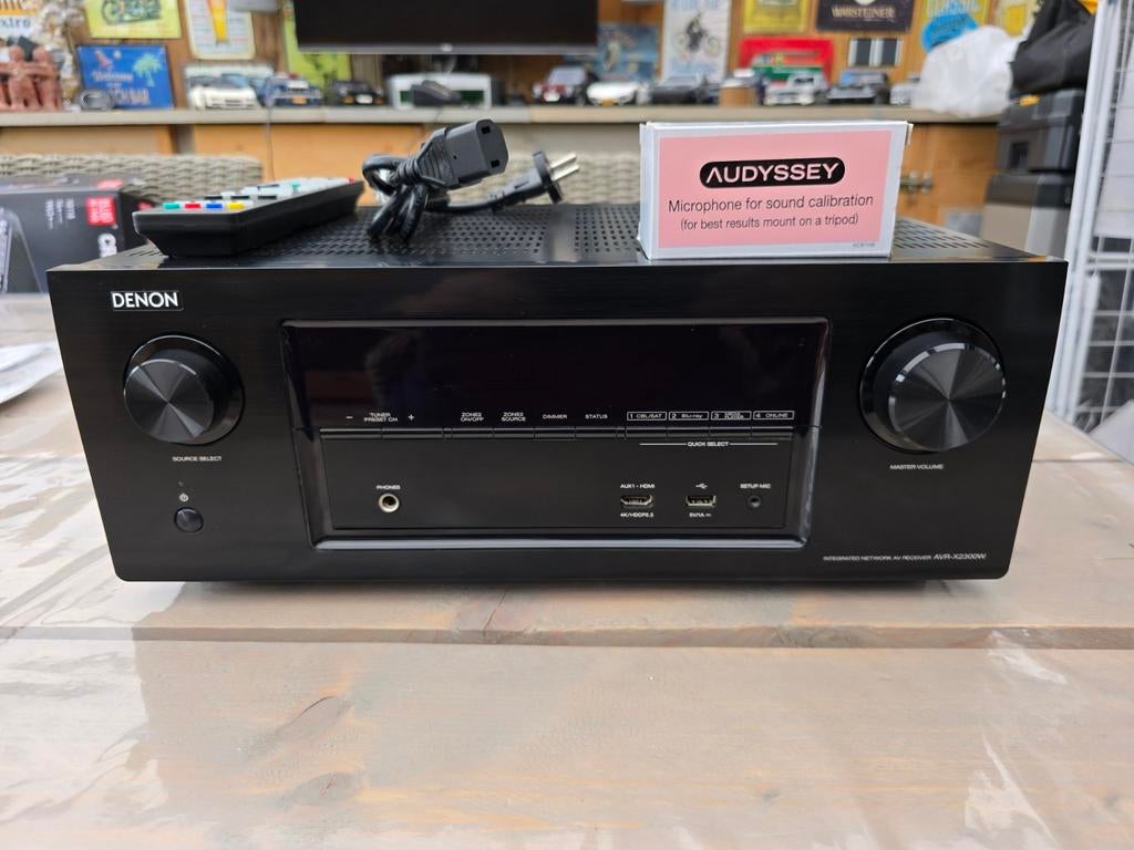 Te koop mooie, DENON AVR-X2300W 7.2-kanaals AV-receiver, Audio, Tv en Foto, Versterkers en Receivers, Ophalen
