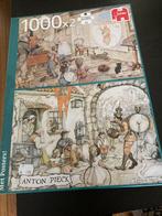 Puzzel anton pieck 2 x 1000 stuks, Ophalen of Verzenden, 500 t/m 1500 stukjes, Zo goed als nieuw