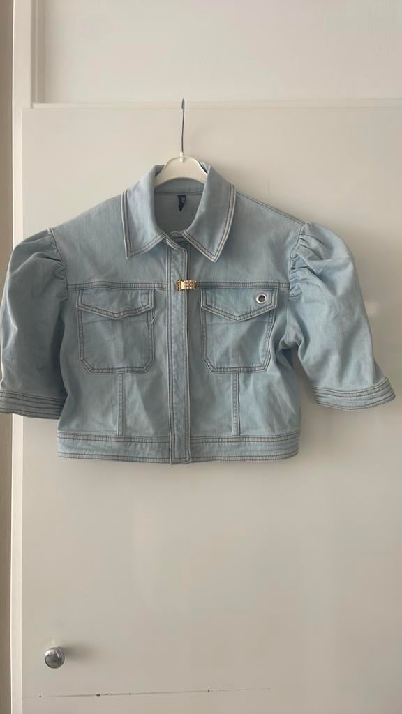 Leuk Spijker Jasje mt 38, Verzenden, Zo goed als nieuw, Maat 38/40 (M), Blauw