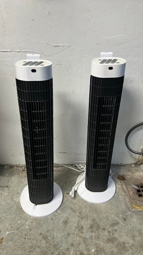 2 ventilatoren Handson staan model incl. afstandsbediening, Witgoed en Apparatuur, Ventilatoren, Ophalen, Gebruikt, Vloerventilator