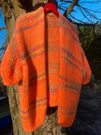 Leuk neonkleurig gebreid vestje PINKA mt M, Verzenden, Gedragen, Maat 38/40 (M), Overige kleuren