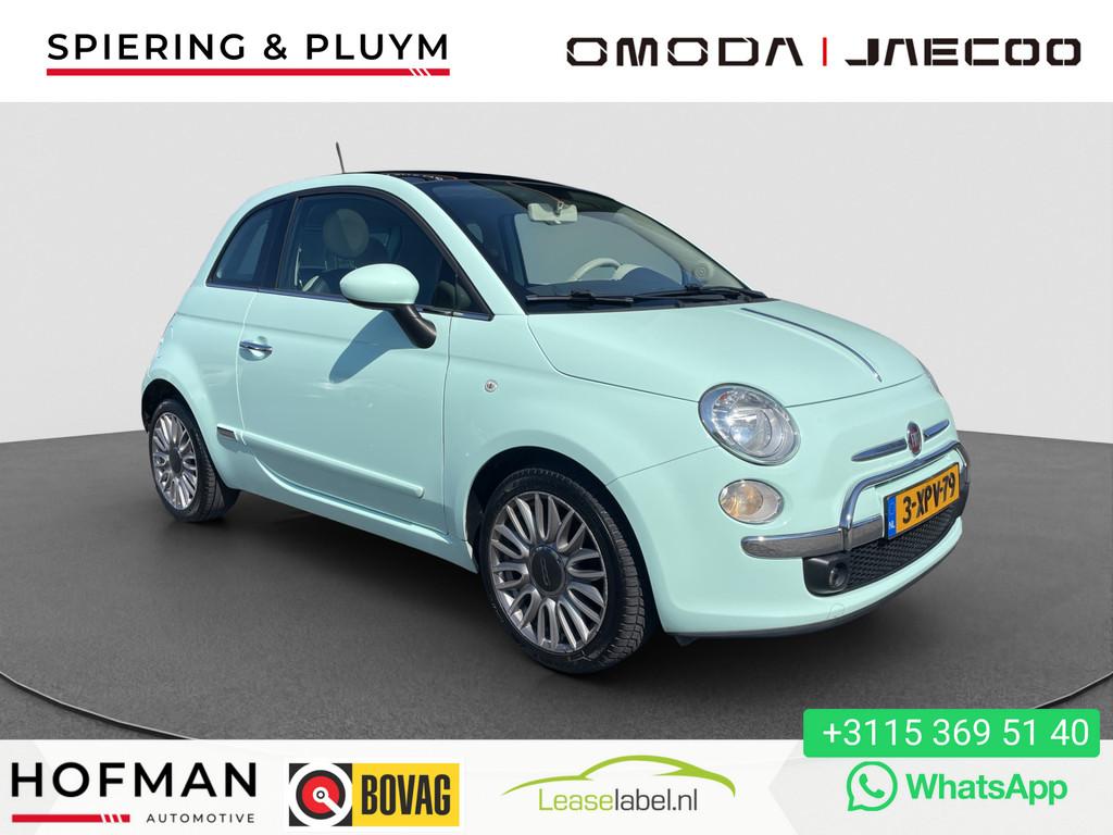 Fiat 500 0.9 TwinAir Turbo Cult | leder | panodak |, Auto's, Voorwielaandrijving, Gebruikt, 905 kg, Handgeschakeld
