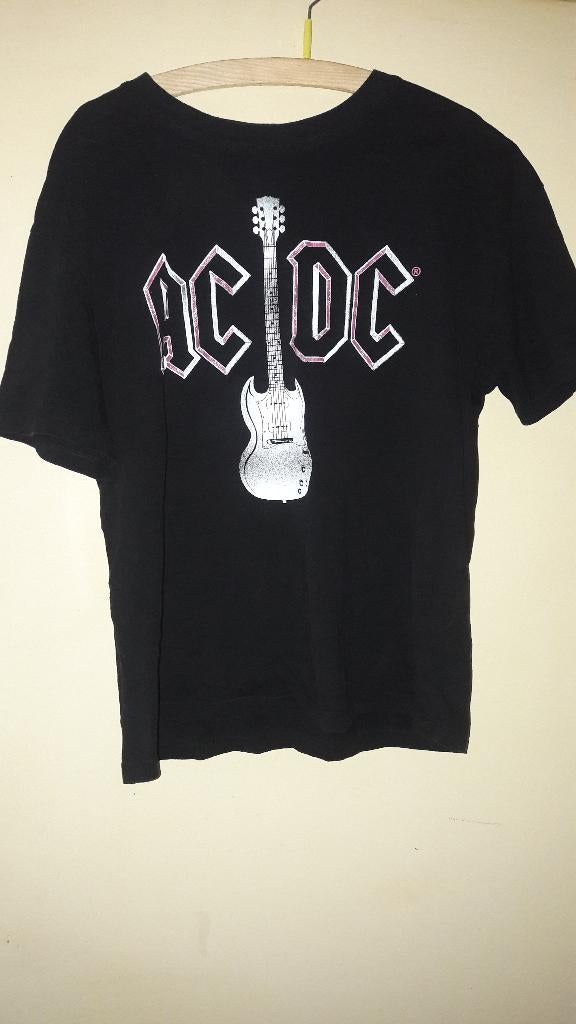 ACDC t-shirt, Ophalen, Acdc, Maat 48/50 (M), Zwart