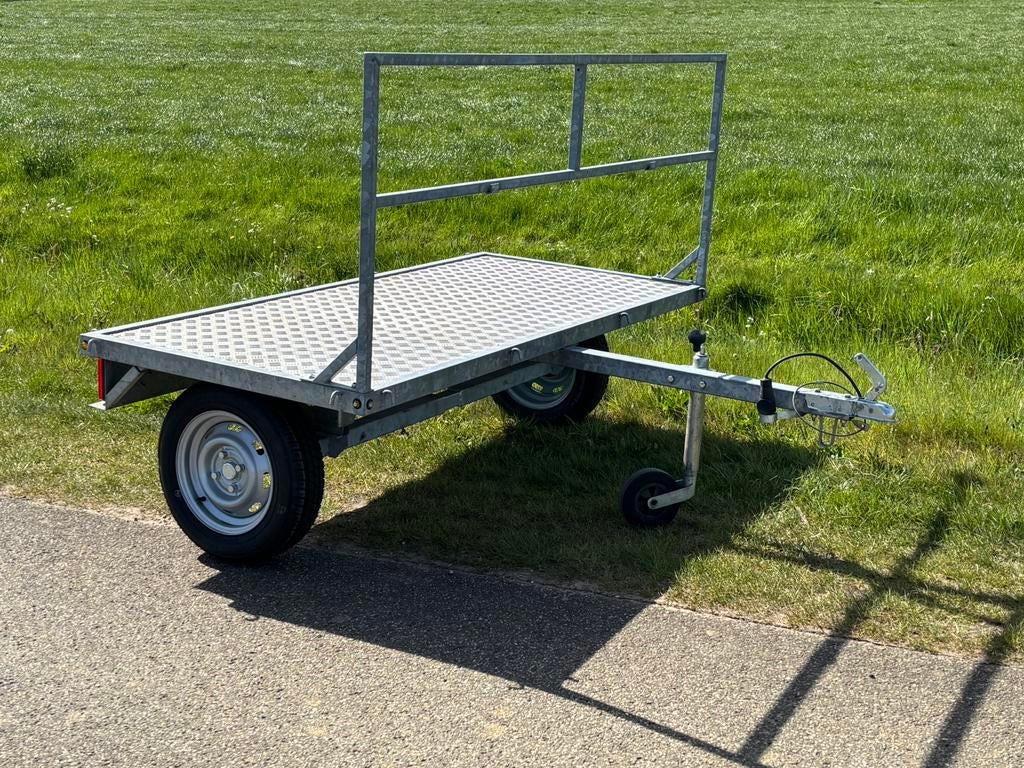 ✅ Motortrailer camper aanhanger shorty aanhangwagen motor, Ophalen, Zo goed als nieuw