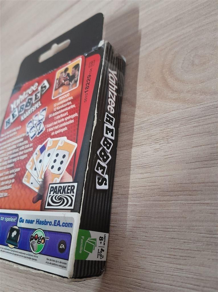 Yahtzee hebbes kaartspel - s3642, Verzenden, Zo goed als nieuw