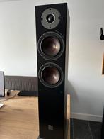Dali Oberon 5 zuil speakers (paar), Zo goed als nieuw, 60 tot 120 watt, Front, Rear of Stereo speakers, Ophalen