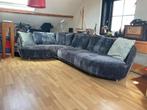 Linteloo Heath Sofa donkerblauw verlours, Huis en Inrichting, Ophalen, 300 cm of meer, Zo goed als nieuw, Vierpersoons of meer