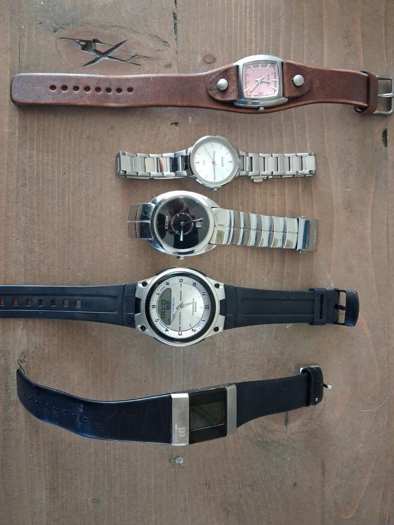 Horloges diverse, Ophalen of Verzenden, Staal, Overige merken