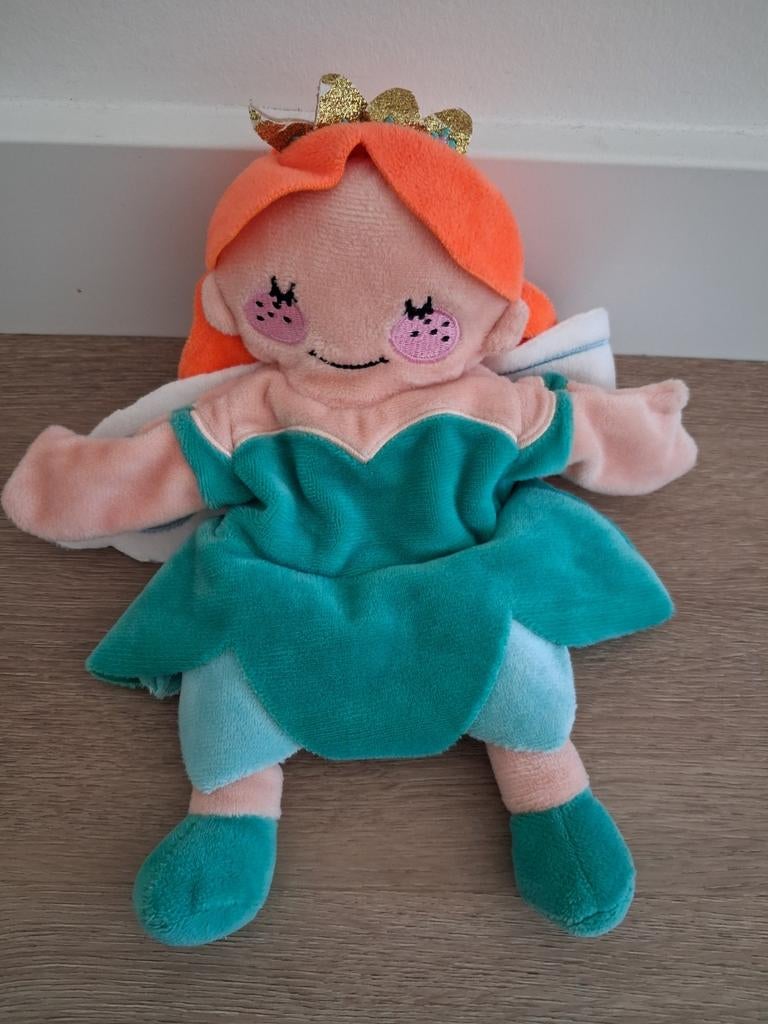 Knuffel handpop Hema prinses meisje L1200, Ophalen of Verzenden, Zo goed als nieuw, Overige typen