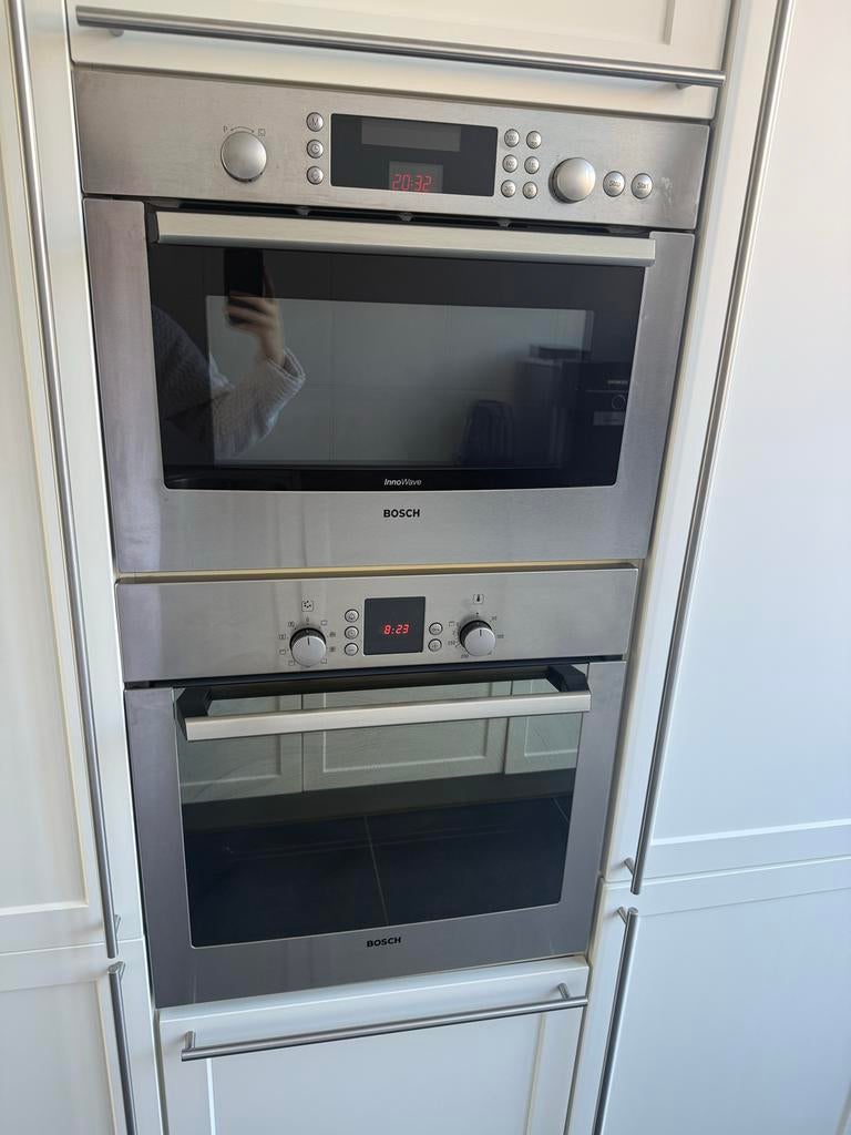 Bosch Inbouw Combimagnetron - Gebruikt, Ophalen, Combimagnetron, Gebruikt, Grill