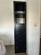 Ikea Expedit kast zwart, Ophalen, Overige materialen, Minder dan 50 cm, Gebruikt