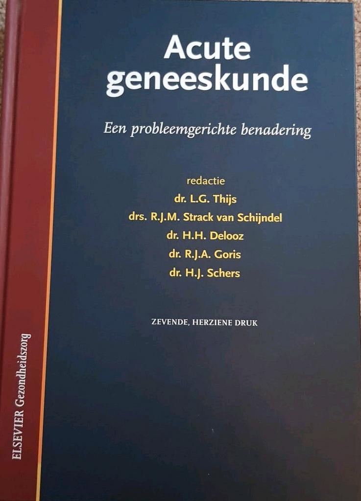 Acute geneeskunde, Boeken, Studieboeken en Cursussen, Ophalen, Beta, Nieuw, WO