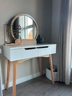 Prachtig houten make up tafel, Huis en Inrichting, Tafels | Kaptafels, Ophalen of Verzenden, Zo goed als nieuw, 50 tot 100 cm