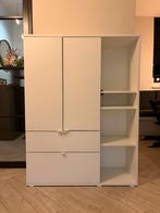 Witte IKEA kast met 2 deuren, 2 lades en open vakken, Ophalen, Gebruikt
