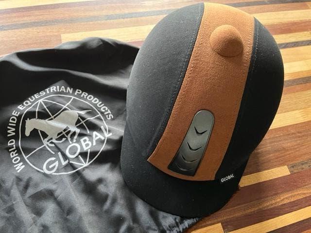 paardrij cap maat 58, Dressuur, Kinderen, Ophalen of Verzenden, Zo goed als nieuw