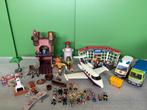 Grote playmobil set vliegtuig airport toren vuurtoren, Ophalen, Gebruikt, Los playmobil