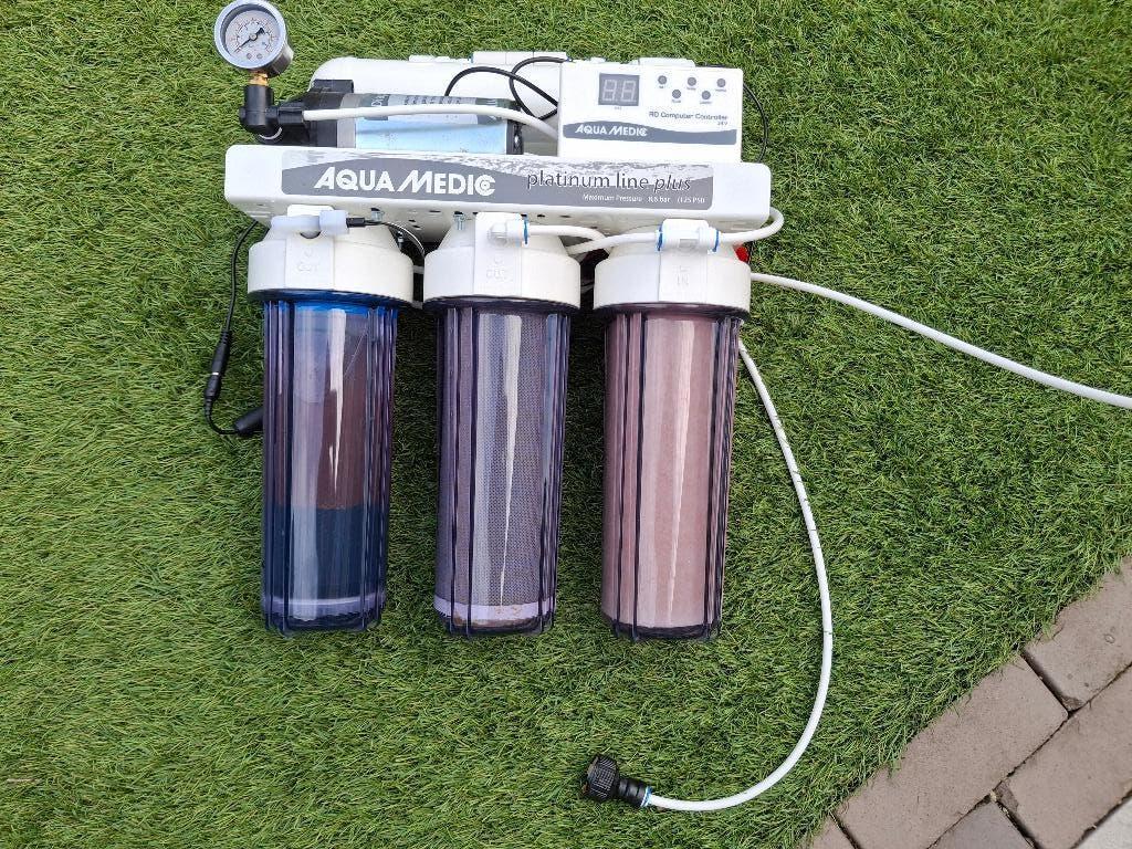 Osmoseapparaat Platinum Line Plus Aquamedic met vlotter, Ophalen, Leeg aquarium, Aqua Medic