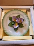 Porselein sierbord italie, Ophalen of Verzenden, Zo goed als nieuw, Porselein, Kop en/of schotel