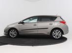 Toyota Auris 1.8 Hybrid Lease Pro I Panoramisch dak I LM vel, Auto's, Toyota, Gebruikt, Zwart, 4 cilinders, Origineel Nederlands
