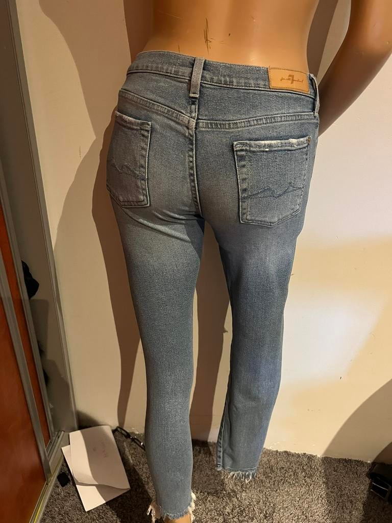 7 FOR ALL MANKIND jeans maat 25  origineel ZGAN, G, Blauw, Ophalen of Verzenden, Zo goed als nieuw