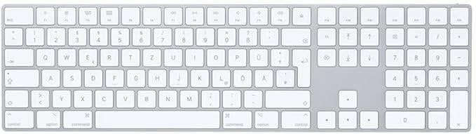Magic Keyboard with numeric keypad (Apple), Computers en Software, Toetsenborden, Nieuw, Ophalen of Verzenden, Draadloos, Qwerty