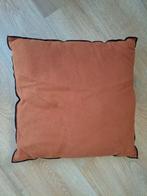 Groot stevig  oranje kussen 50 bij 50, Ophalen of Verzenden, Zo goed als nieuw, Vierkant