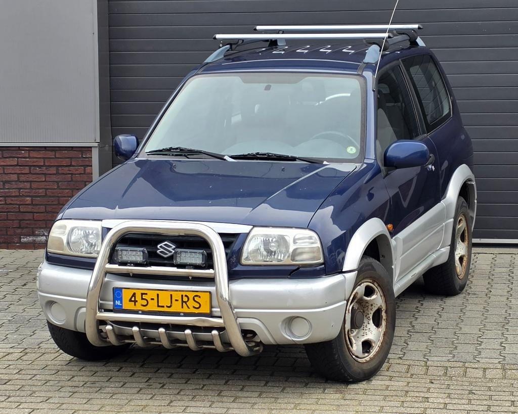 Suzuki Grand Vitara 1.6 3D 2003 facelift 4x4 4wd apk 2-4-27, Auto's, Suzuki, Bedrijf, Grand Vitara, 4x4, Airbags, Centrale vergrendeling