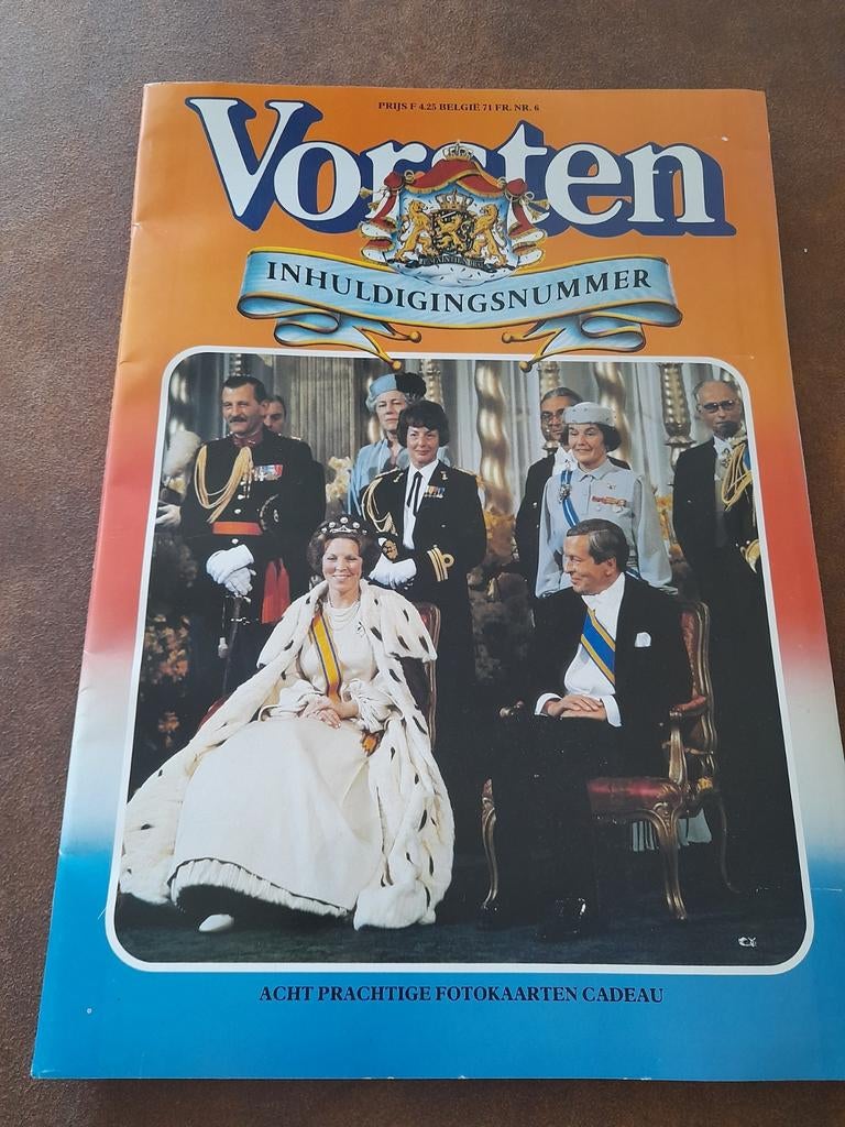 Vorsten Inhuldigingsnummer Koningin Beatrix, Ophalen of Verzenden