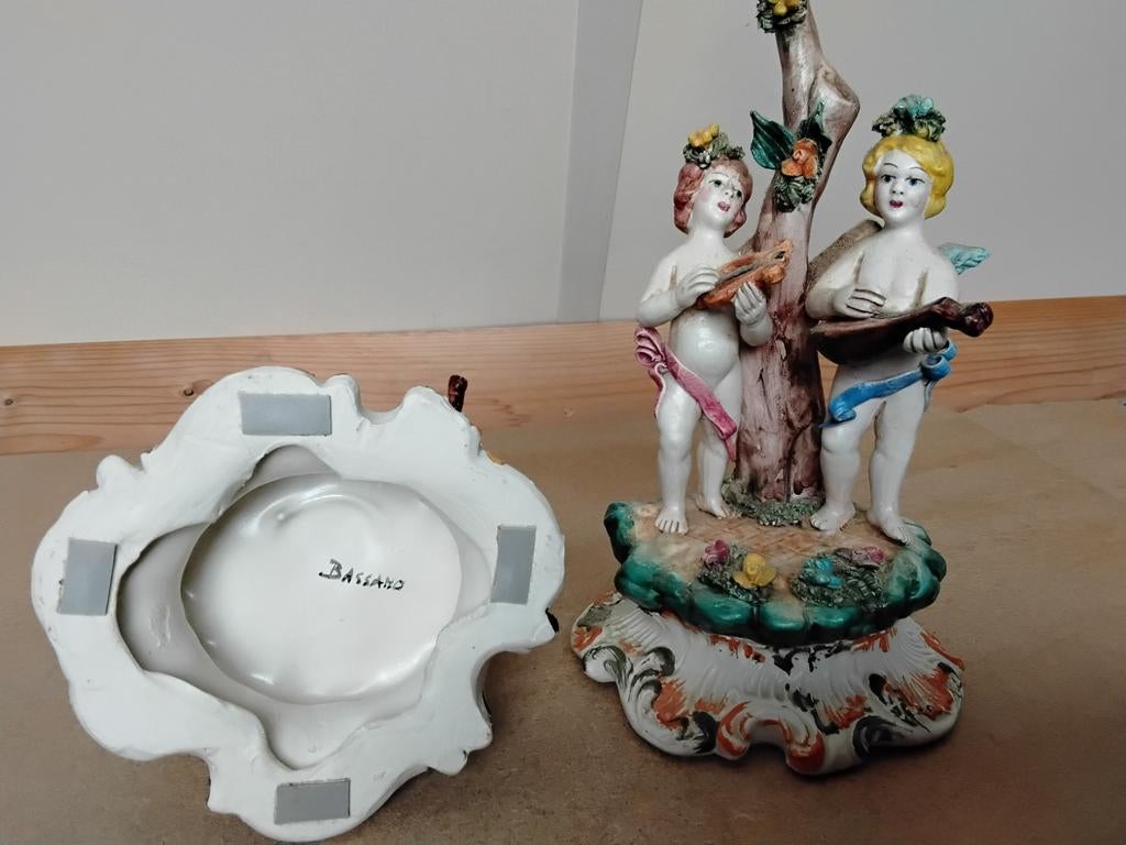 2 bassano beeldjes, Antiek en Kunst, Ophalen