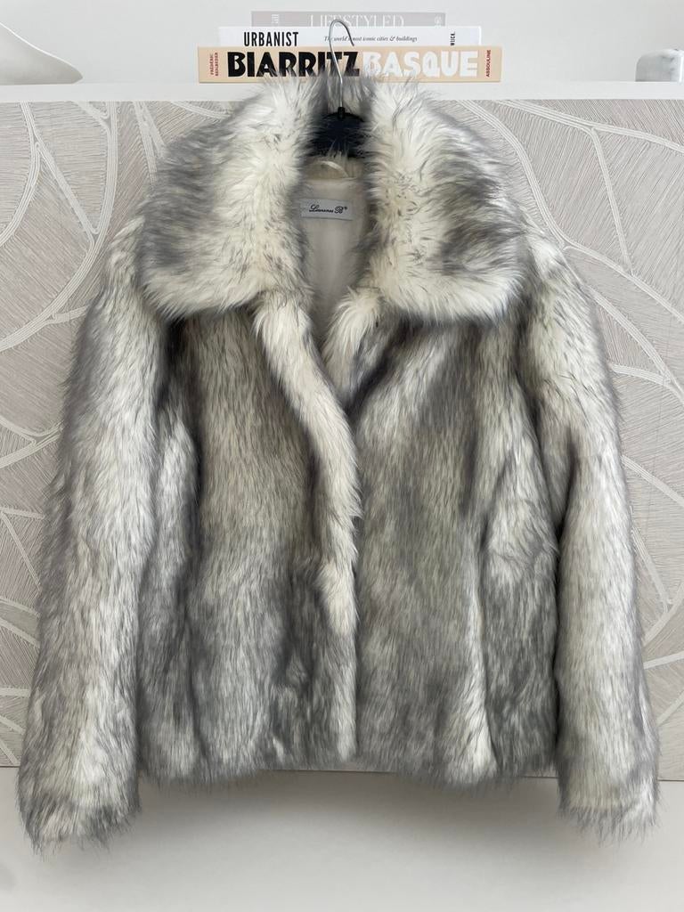 Laurence B jas, Kleding | Dames, Ophalen of Verzenden, Zo goed als nieuw, Maat 38/40 (M), Grijs
