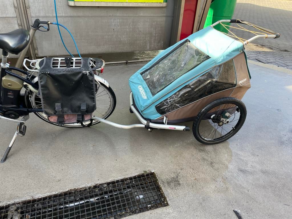 Croozer fietskar voor kinderen of bagage, Fietsen en Brommers, Fietsaccessoires | Aanhangers en Karren, Ophalen, Gebruikt, Kinderkar