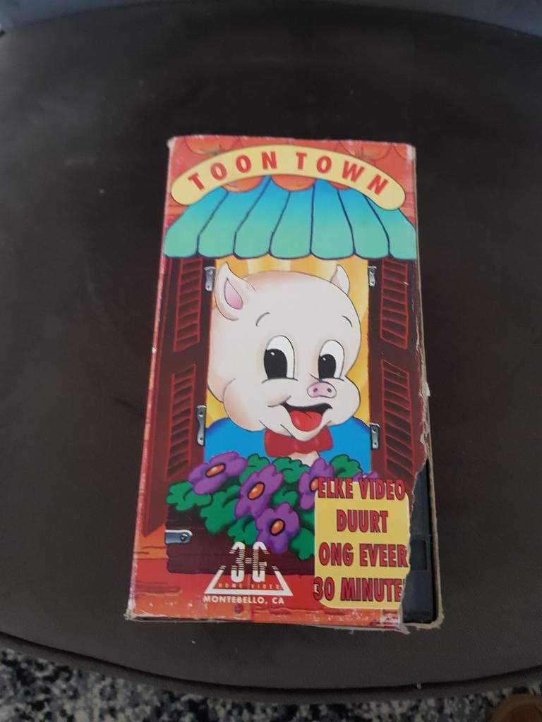 4 leuke tekenfilms video, Cd's en Dvd's, VHS | Kinderen en Jeugd, Alle leeftijden, Ophalen of Verzenden, Gebruikt