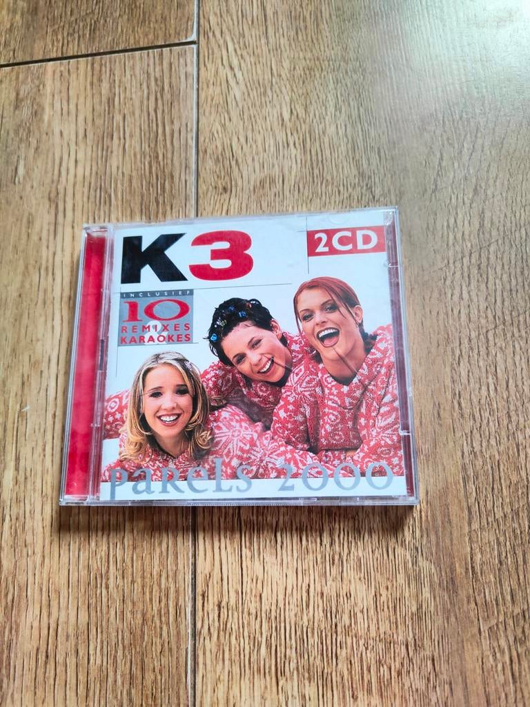 Cd K3 - Parels 2000 + 10 Remixes & Karaokes, Cd's en Dvd's, Ophalen of Verzenden, Zo goed als nieuw