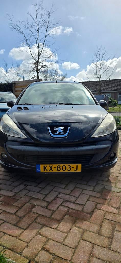 Peugeot 206+ 1.1 5D 2010 Grijs, Auto's, Voorwielaandrijving, 206+, Stof, Bedrijf