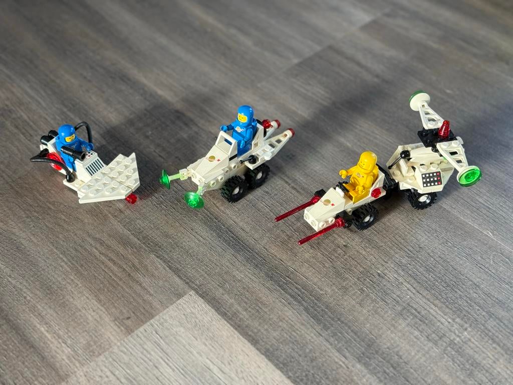 Lego Classic Space set van 3: 6808, 6827, 6849, Kinderen en Baby's, Speelgoed | Duplo en Lego, Gebruikt, Lego, Ophalen of Verzenden