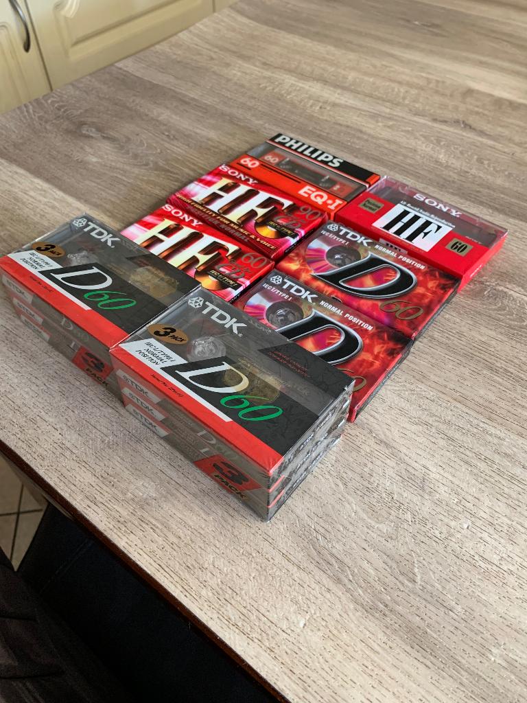 cassettebandjes nieuw geseald, Cd's en Dvd's, Cassettebandjes, Ophalen, 2 t/m 25 bandjes, Overige genres, Nieuw in verpakking