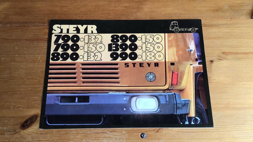 Steyr brochure, Ophalen of Verzenden, Nieuw, Overige merken