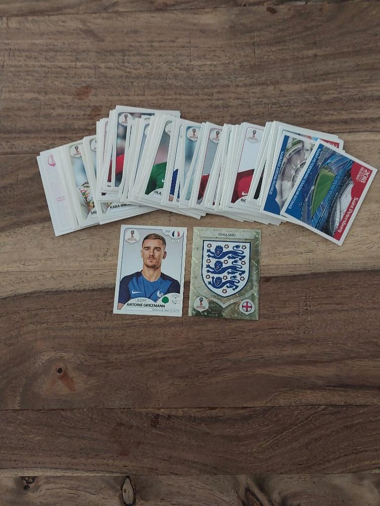 Losse plaatjes WK 2018 oa Griezman, Verzenden, Buitenlandse clubs, Poster, Plaatje of Sticker