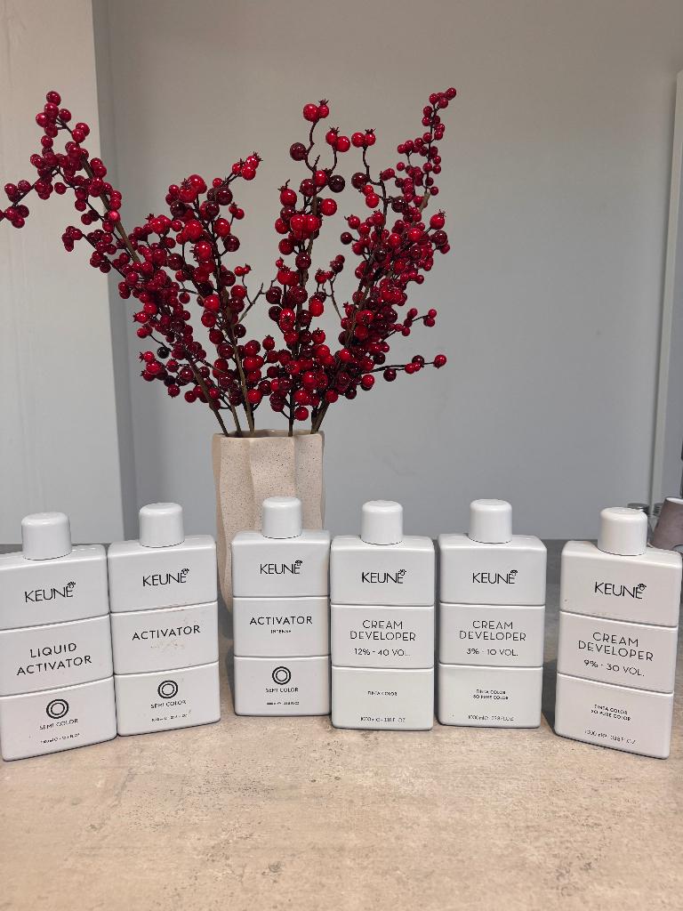 Keune activator, cream developer (6 stuks), Ophalen of Verzenden, Nieuw