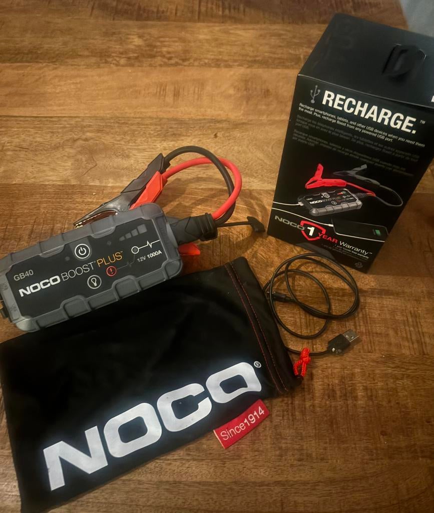 Noco GB40, Auto diversen, Jumpstarters, Ophalen of Verzenden, Zo goed als nieuw