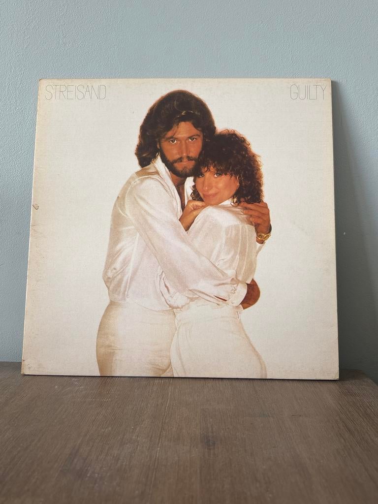 Barbra Streisand - Guilty LP (1980), Cd's en Dvd's, Vinyl | Pop, Ophalen of Verzenden, 1980 tot 2000, Gebruikt, 12 inch