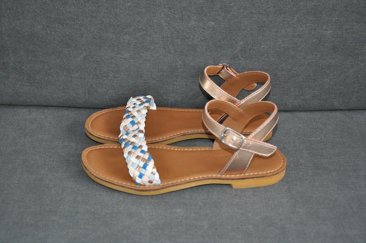 sandalen 35, leren sandalen 35, kindersandalen 35 nieuw, Kinderen en Baby's, Kinderkleding | Schoenen en Sokken, Nieuw, Overige typen